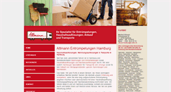 Desktop Screenshot of altmann-hamburg.de